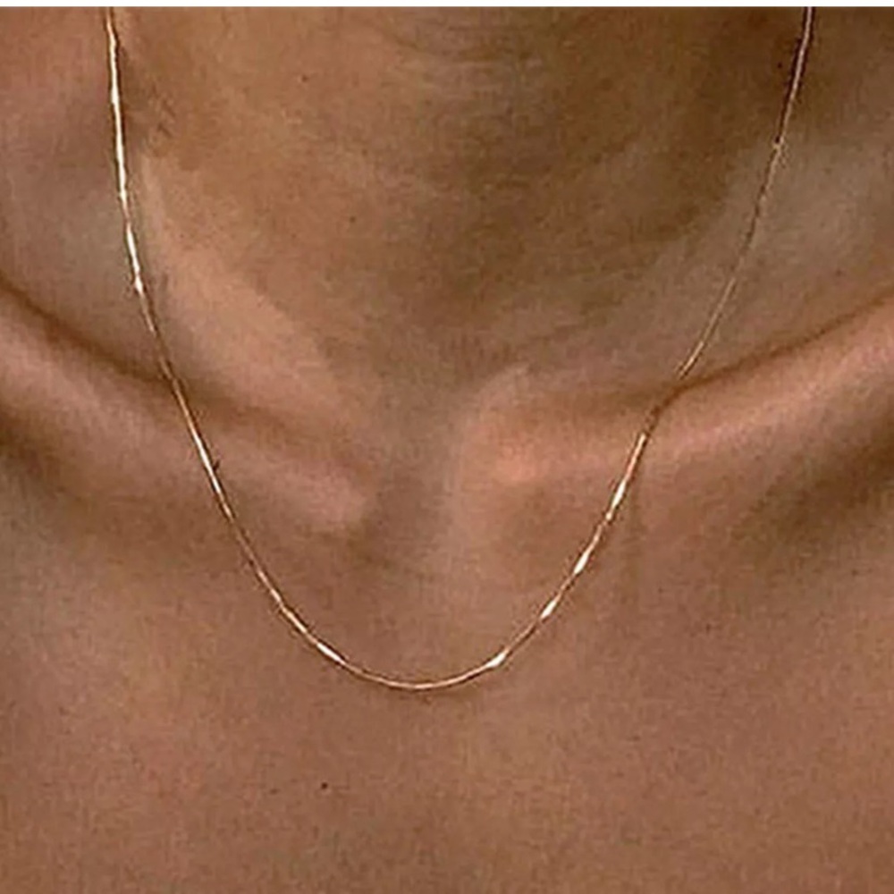 Simple Design Sense Female Collars Clavicle Chain Thin Bone Chain Necklace